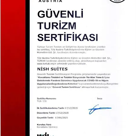 阿塔斯希尔尼什套房酒店 4* 伊斯坦布尔